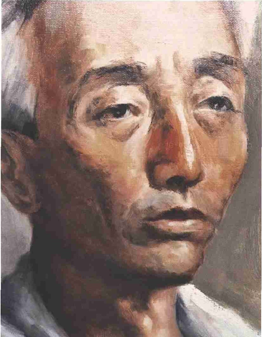 跟着朱春林学油画 男子肖像写生步骤解析-图片7