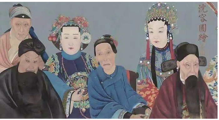 同光十三绝图画中的唯一老旦郝兰田-图片1