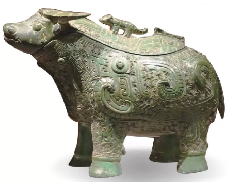 华夏古代青铜器上的牛-图片1