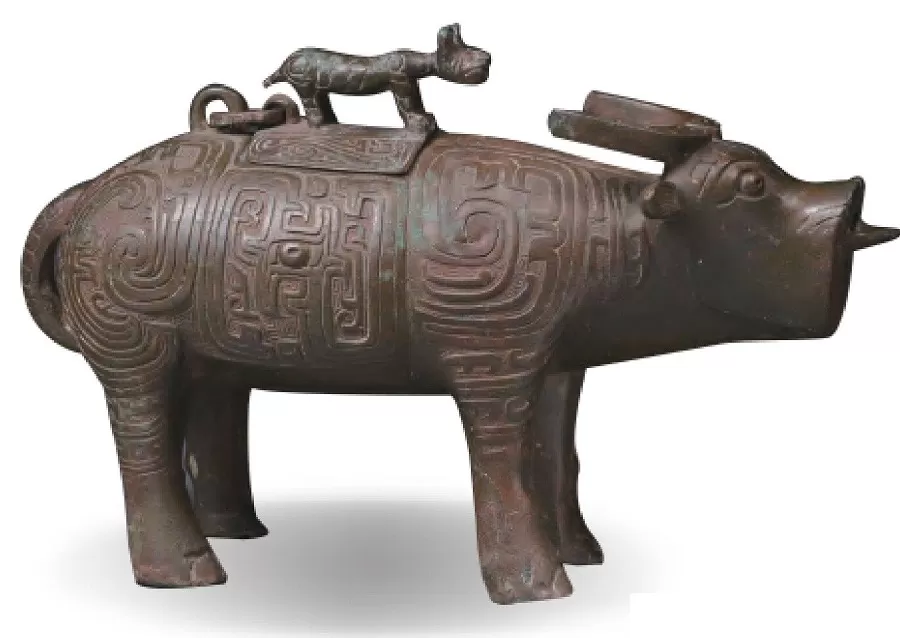 华夏古代青铜器上的牛-图片7