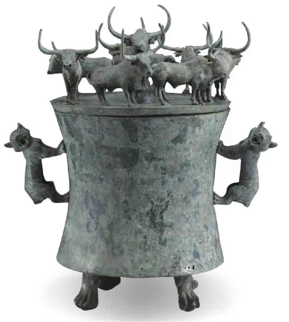 华夏古代青铜器上的牛-图片18