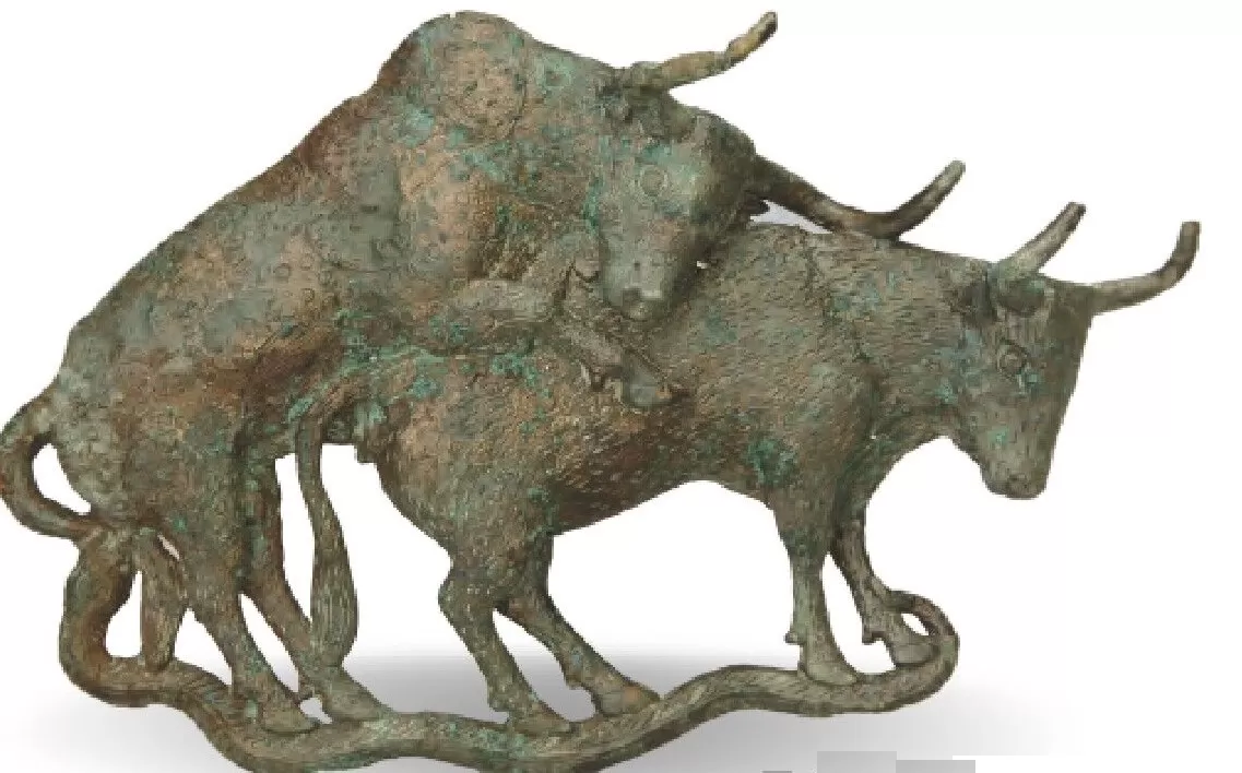 华夏古代青铜器上的牛-图片21